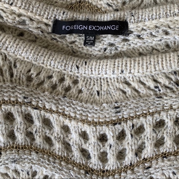 FOREIGN EXCHANGE Knit Sweater - Picture 4 of 6